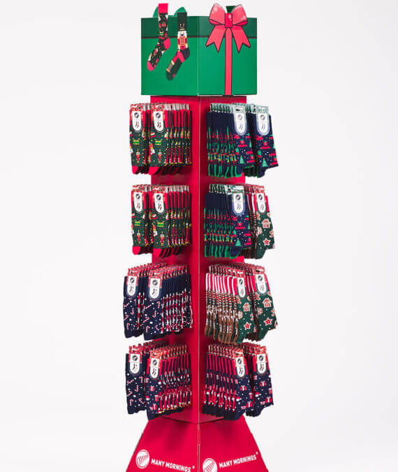 32 haaks kerstdisplay